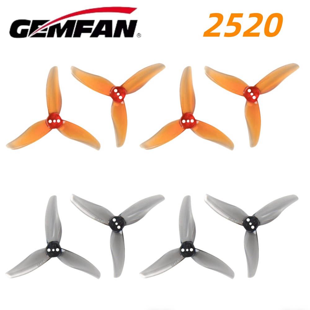 Drone Motor - 4 çift Gemfan Hurricane 2520 2.5X2X3
