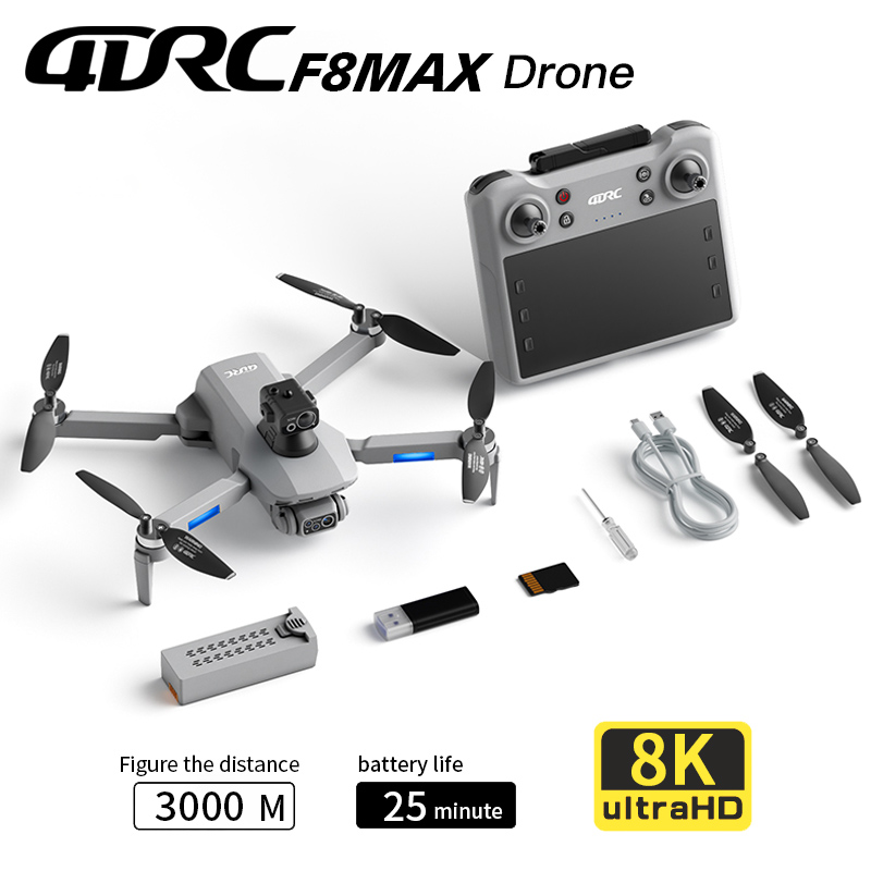 Jjrc Drone X12 - F8 MAX GPS Drone Profesyonel 8K