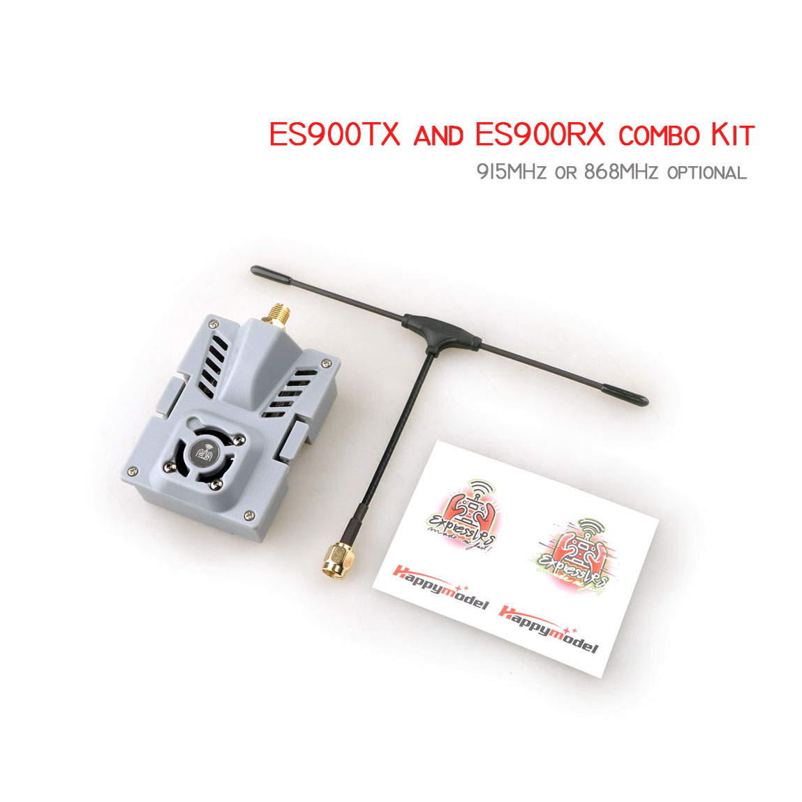 Drone Motor - Happymodel RC ELRS Mikro ES900RX（Alıcı）ES900TX（Modül）Combo Kit