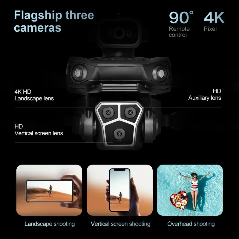 M1S Drone 8K Profesyonel Üçlü  - Jjrc Drone X12 incelemesi ve fiyatı