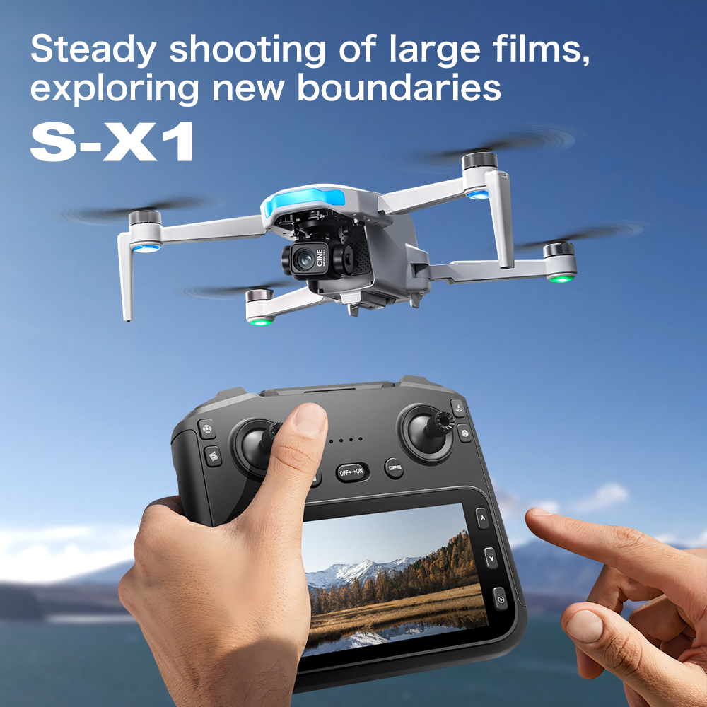 Orijinal S-X1 GPS Drone 8KHD p - Drone Gps Mount incelemesi ve fiyatı