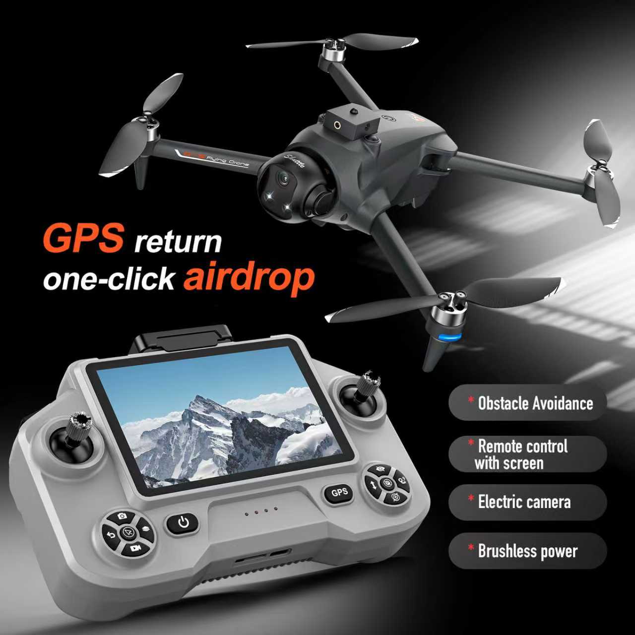 YL059 FPV GPS Quadcopter Drone - Drone Gps Mount incelemesi ve fiyatı